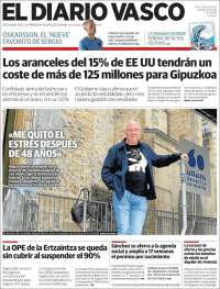 Portada de Diario Vasco (España)