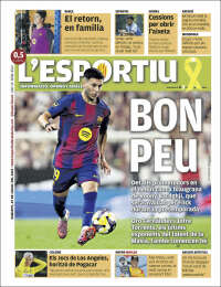 Portada de L'Esportiu (Spain)
