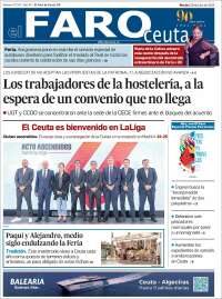 Portada de El Faro de Ceuta (Spain)