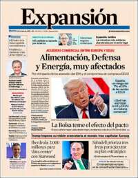 Portada de Expansión (España)