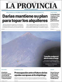 Portada de La Provincia (Espagne)