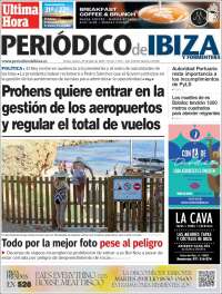Portada de Periódico de Ibiza (Spain)