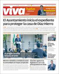 Portada de Viva Huelva (España)