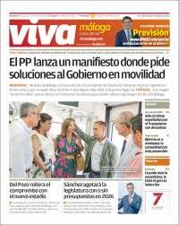 Portada de Viva Málaga (España)