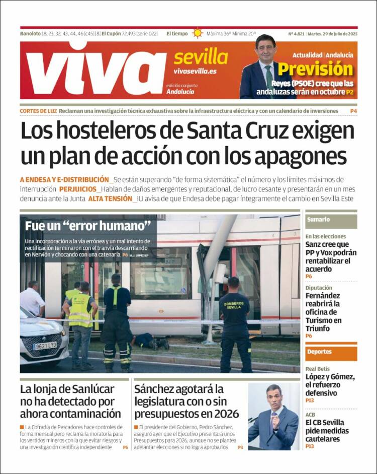 Portada de Viva Sevilla (España)