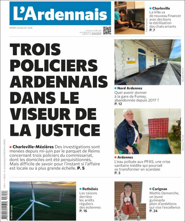 Portada de L'Ardenais (France)