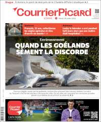 Portada de Courrier Picard (Francia)
