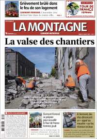 Portada de La Montagne (Francia)