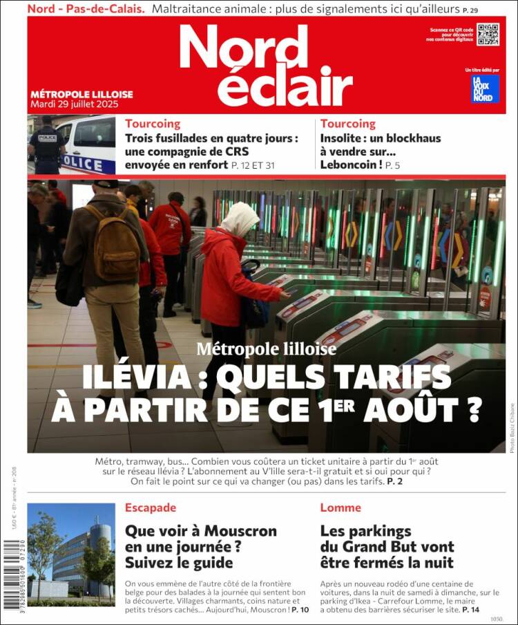 Portada de Nord Éclair (Francia)