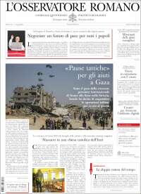 Portada de L'Osservatore Romano (Italy)