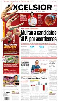 Portada de Excelsior (México)