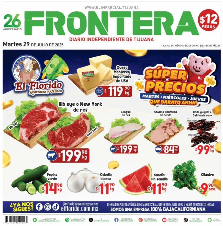 Portada de Frontera (Mexico)