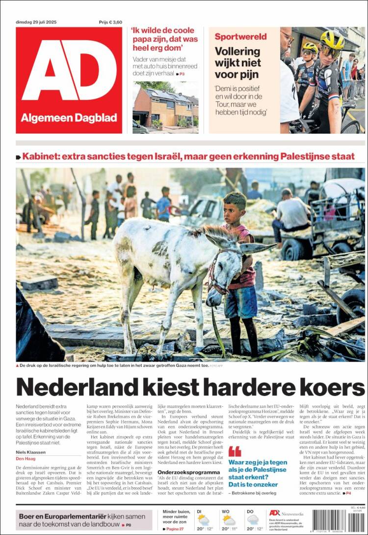 Portada de AD (Pays-Bas)