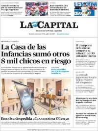 Portada de La Capital - Rosario (Argentina)