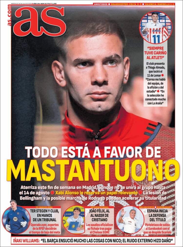 Portada de As (Espagne)