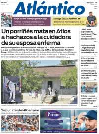 Portada de Atlántico Diario (España)