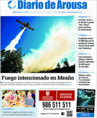 Portada de Diario de Arousa (España)