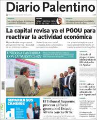 Portada de Diario Palentino (España)