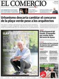 Portada de El Comercio - Gijón (España)