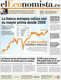 Portada de El Economista (Spain)