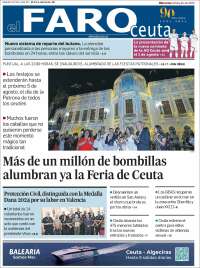 Portada de El Faro de Ceuta (Spain)