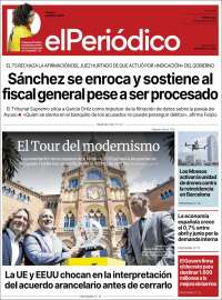 Portada de El Periódico (España)