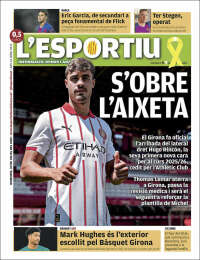Portada de L'Esportiu : Girona (España)