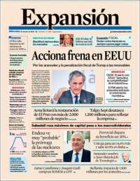Portada de Expansión (Spain)