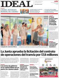 Portada de El Ideal de Jaén (España)