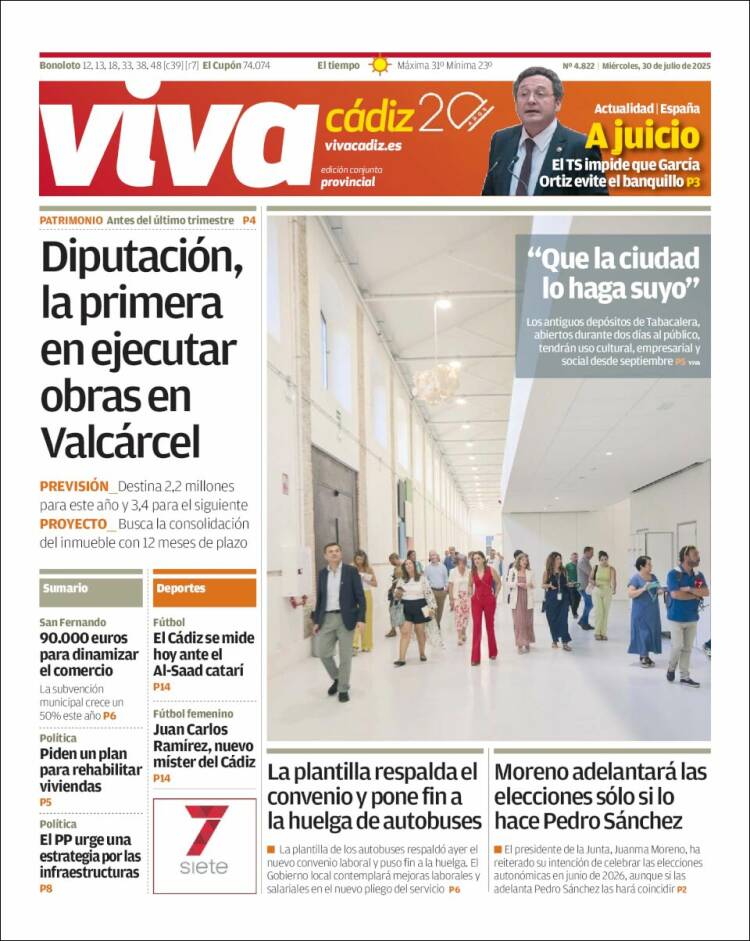 Portada de Información - Cadiz (España)