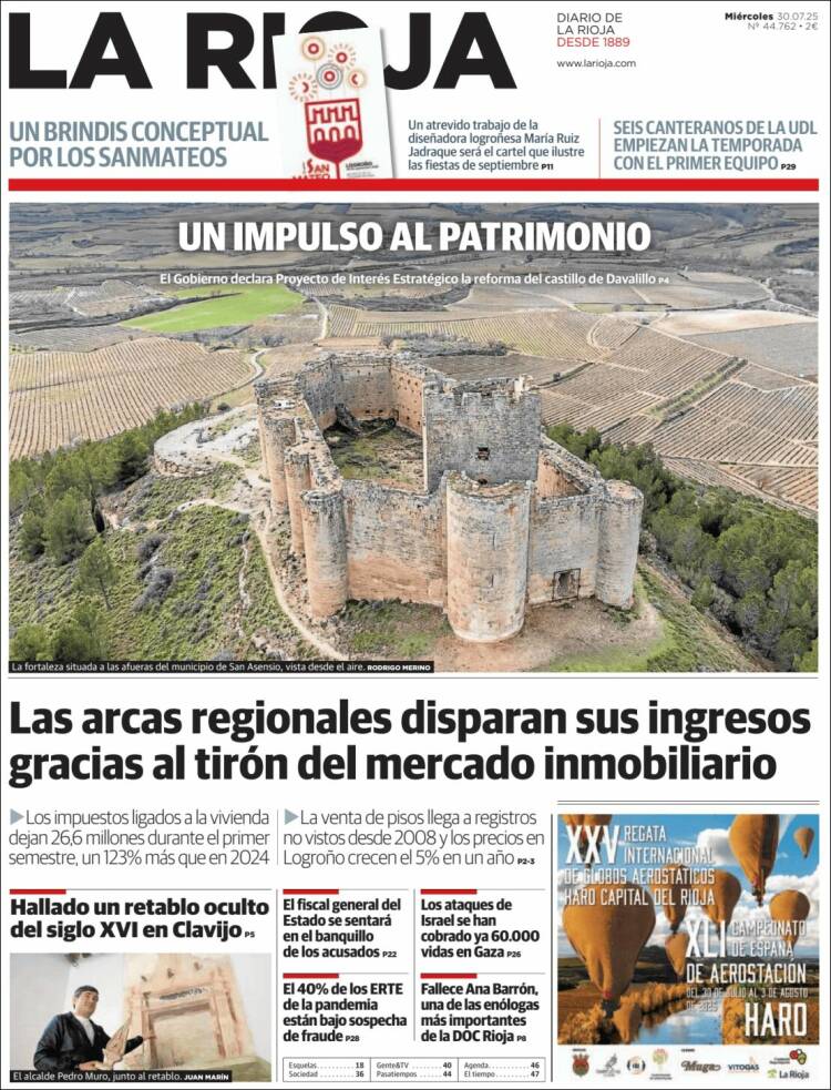 Portada de La Rioja (Spain)