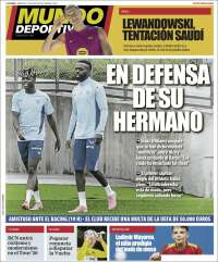 Portada de Mundo Deportivo Bizkaia (España)
