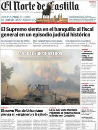 Portada de Norte de Castilla - Palencia (España)