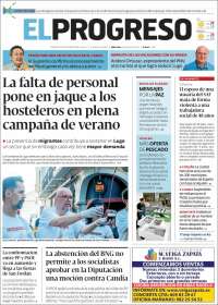 Portada de El Progreso (España)