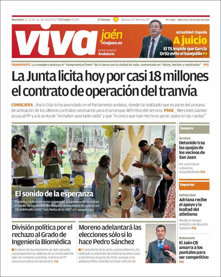Portada de Viva Jaén (Espagne)