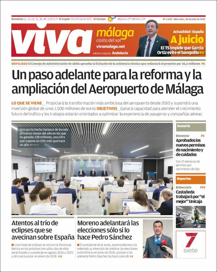 Portada de Viva Málaga (Spain)