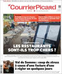 Portada de Courrier Picard (Francia)
