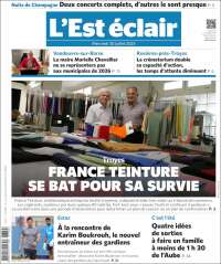 Portada de L'Est Eclair (France)