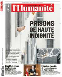 Portada de l'Humanite (Francia)