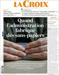 Portada de La Croix (Francia)