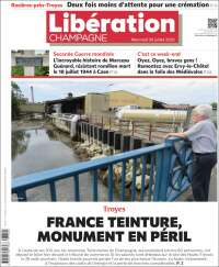 Portada de Libération Champagne (France)
