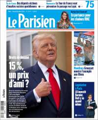 Portada de Le Parisien (Francia)
