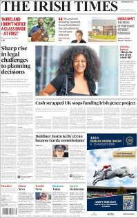 Portada de Irish Times (Ireland)