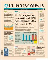 Portada de El Economista (Mexico)