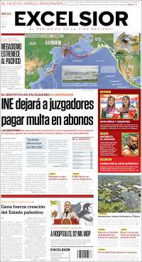 Portada de Excelsior (México)