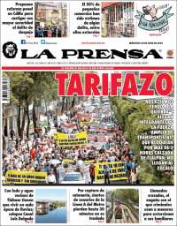 Portada de La Prensa (México)
