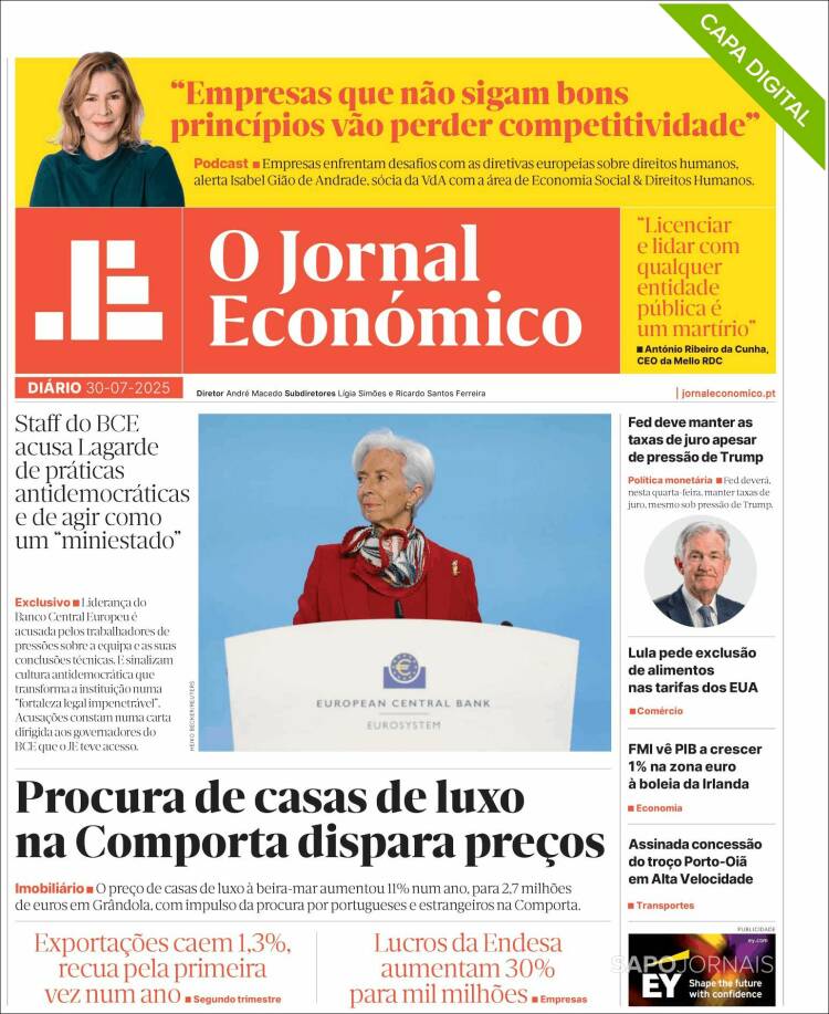Portada de Oje (Portugal)
