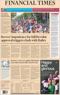 Portada de Financial Times (United Kingdom)