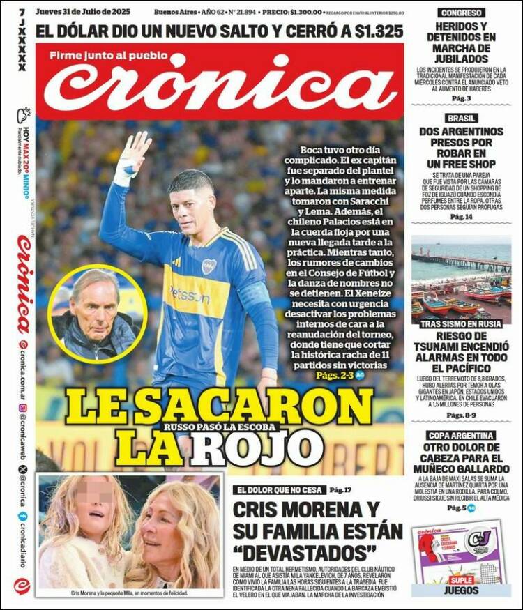 Portada de La Voz del Chaco (Argentina)