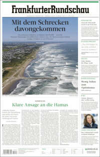 Portada de Frankfurter Rundschau (Alemania)